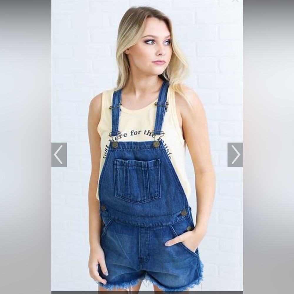 NWT Show Me Your MuMu Georgia Overalls